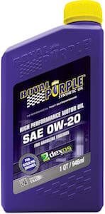 Royal Purple 01020 0W20 Oil